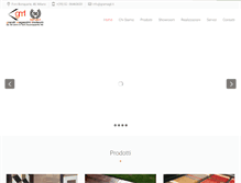 Tablet Screenshot of grandimagazzinilinoleum.com